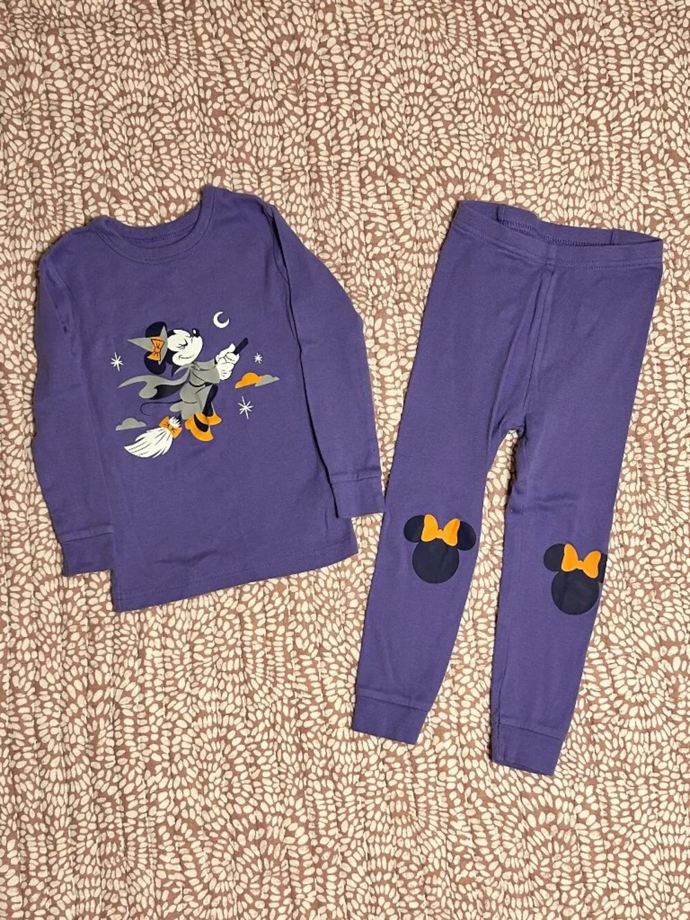 BABY GAP Disney Minnie Mouse Halloween Pajamas Size 3T
